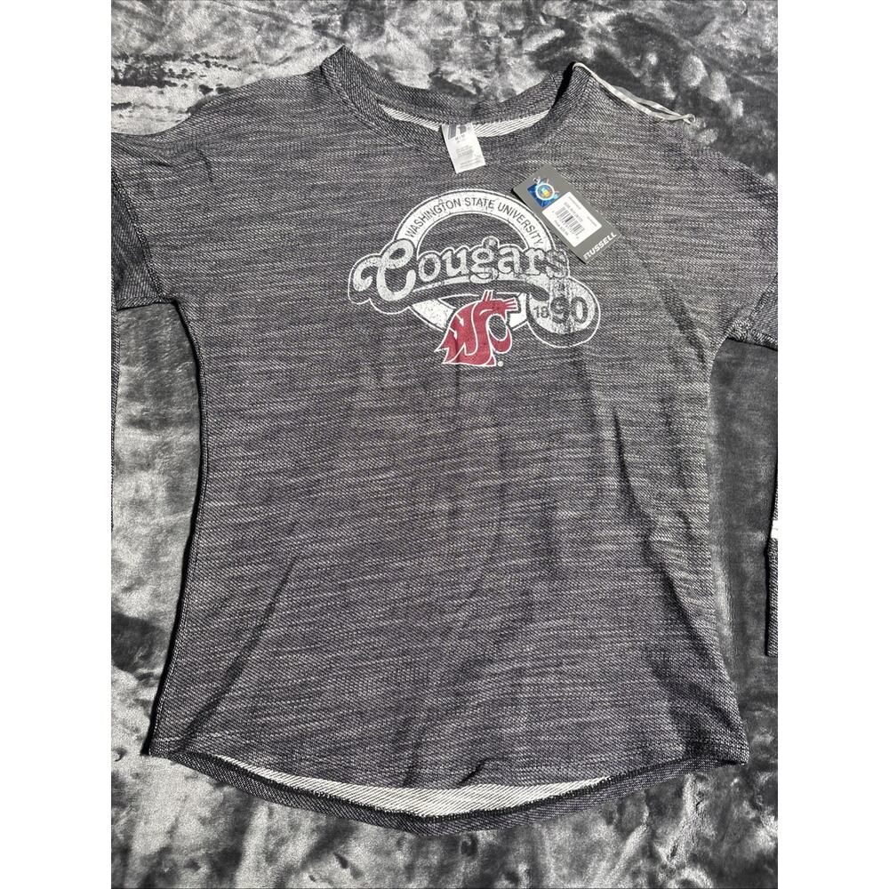 NEW Washington State Cougars Women’s Size M 8-10 Long Sleeve Shirt